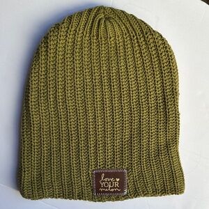 Love Your Melon Olive Knit Hat